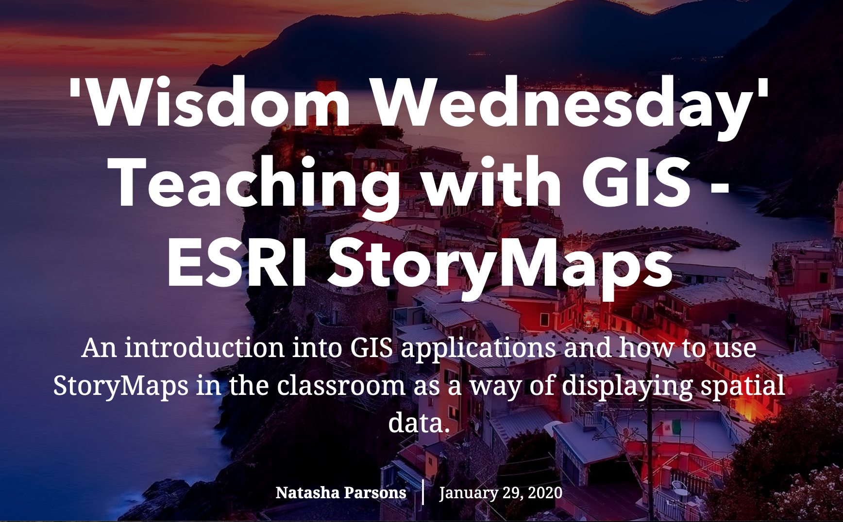 Using ArcGIS Story Maps In The Classroom GlobalGeek   Screenshot 2020 02 27 At 10.14.39 